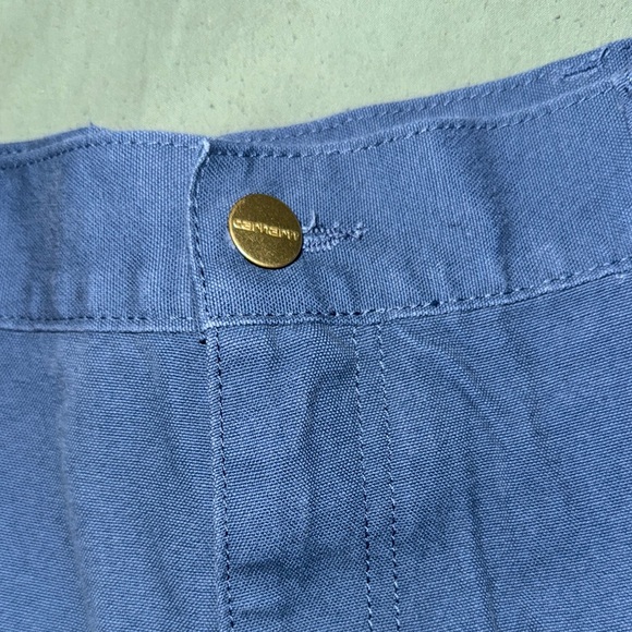 Blue Carhartt WIP Double knee shorts - Picture 5 of 6